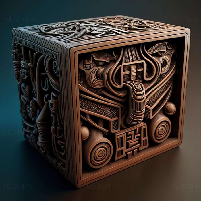 3D model Musaic Box game (STL)